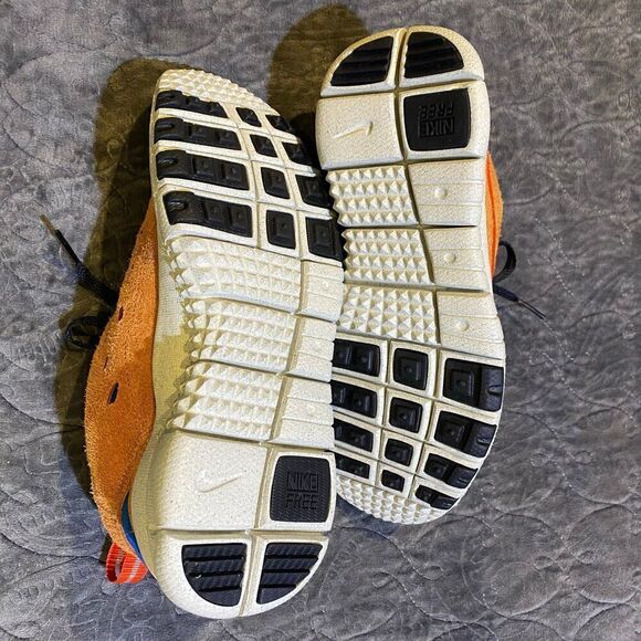 Nike Free Run Trail Dark Russet Blue Nebula Size 7.5 - Picture 10 of 11